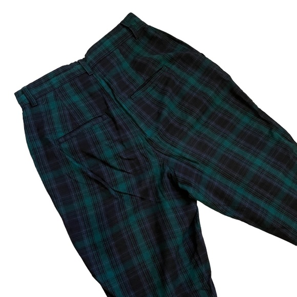 Silence + Noise High Waist Plaid Pants - Picture 3 of 4